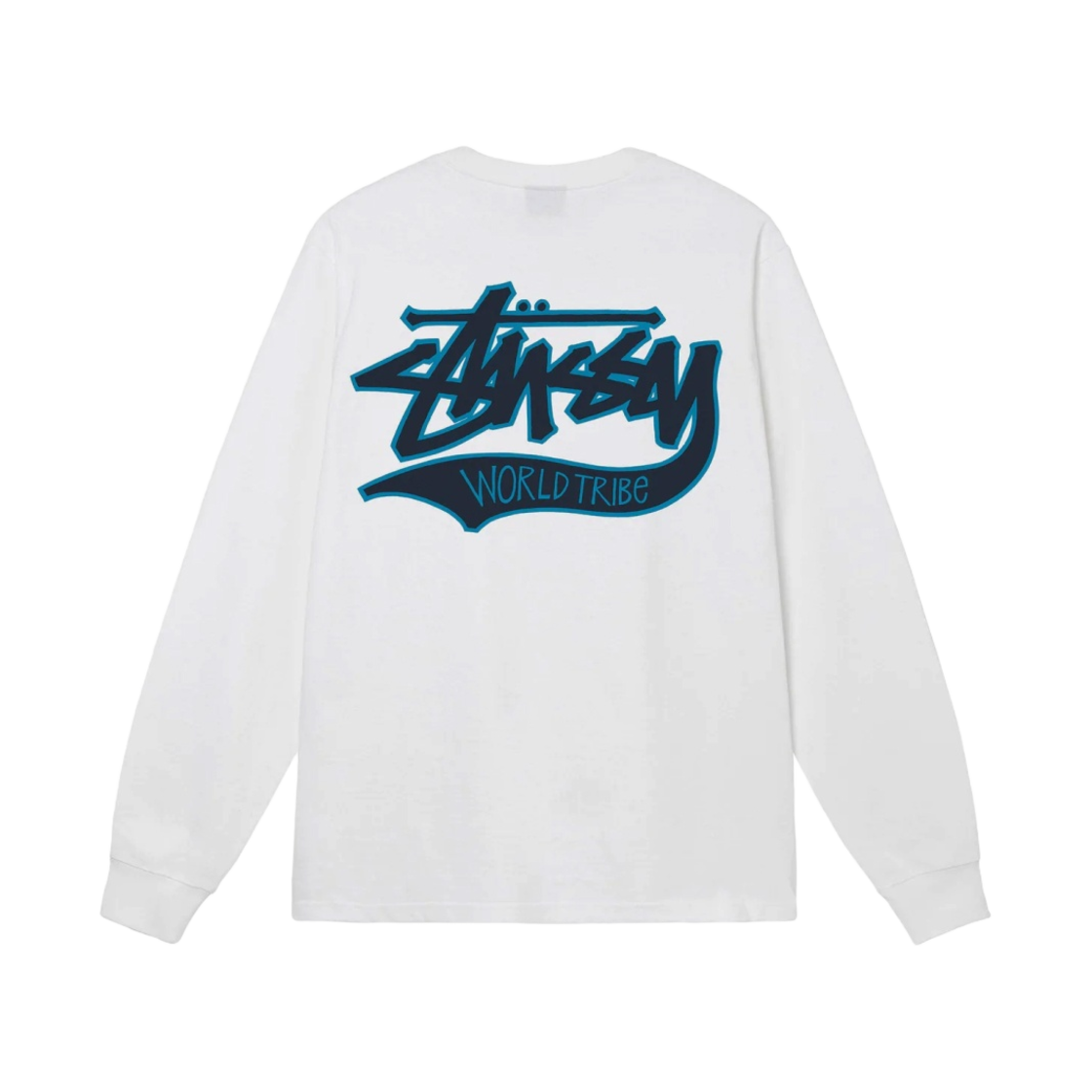 스투시 슬러거 롱슬리브 티셔츠 화이트(Stussy Slugger LS T-Shirt White) - 1
