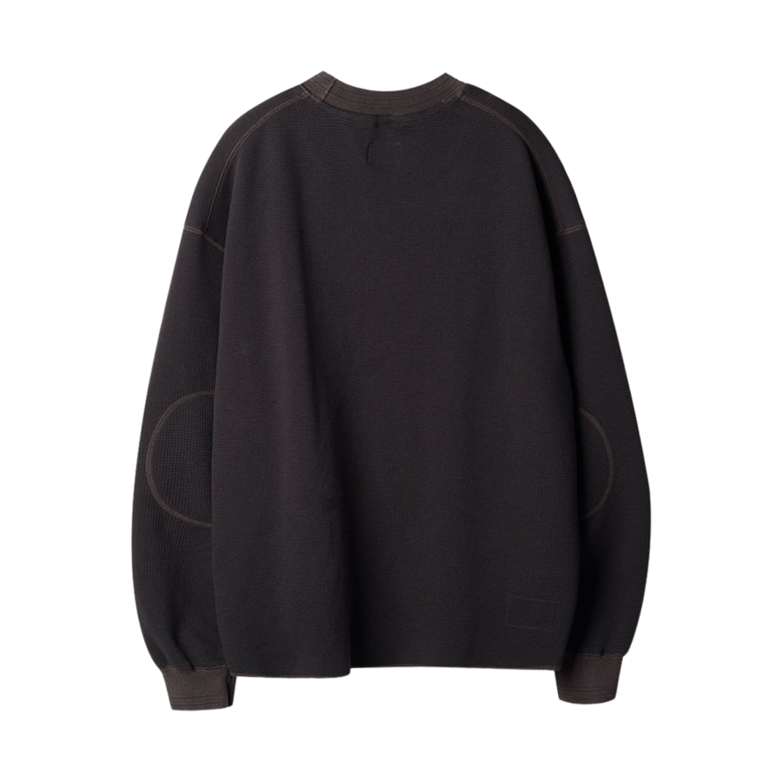 러프 사이드 와플 롱슬리브 카카오(Rough Side Waffle Long Sleeve Cacao) - 2