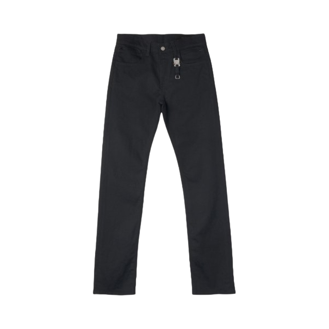 AAMPA0191FA04BLK0001 1017 Alyx 9SM Buckle D-Ring Denim Pants Black
