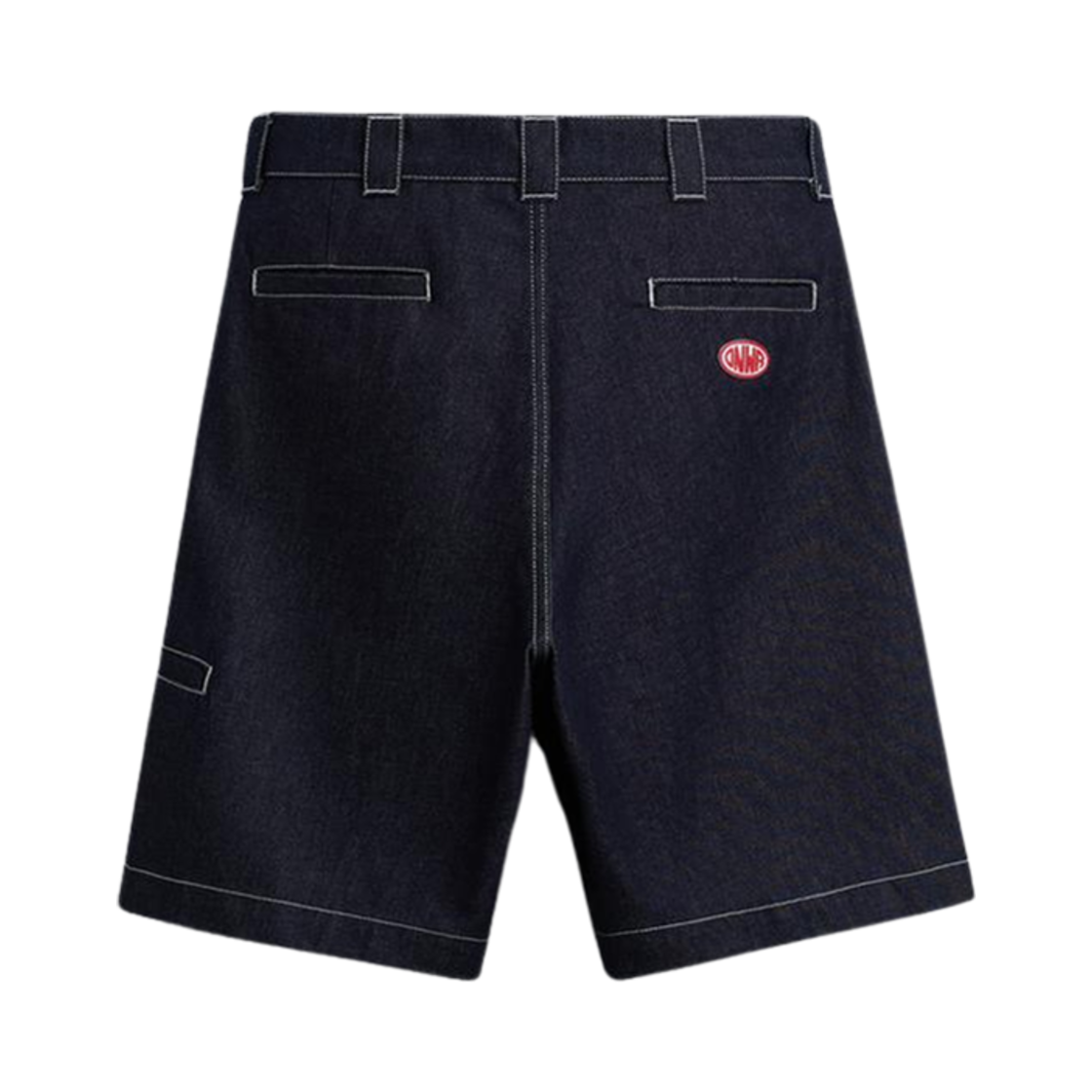 자라 스티치 데님 버뮤다 팬츠 블루(Zara Stitch Denim Bermuda Pants Blue) - 2