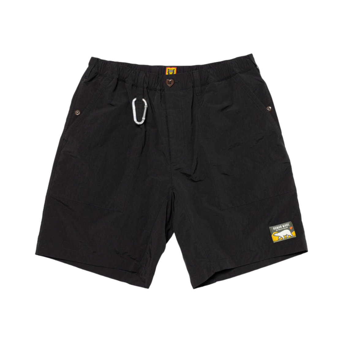 HM27PT019 Human Made Nylon Shorts Black
