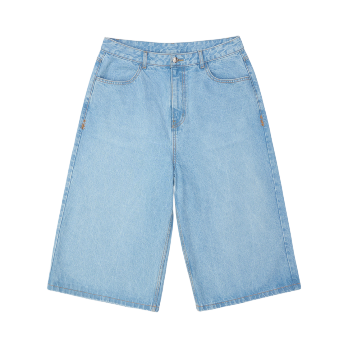 아더 에러 시그니피컨트 SV 태그 숏 진 01 스카이 블루(Ader Error Sig; SV Tag Short Jeans 01 Sky Blue) - 1