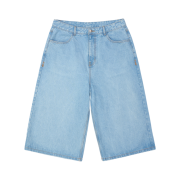 Ader Error Sig; SV Tag Short Jeans 01 Sky Blue