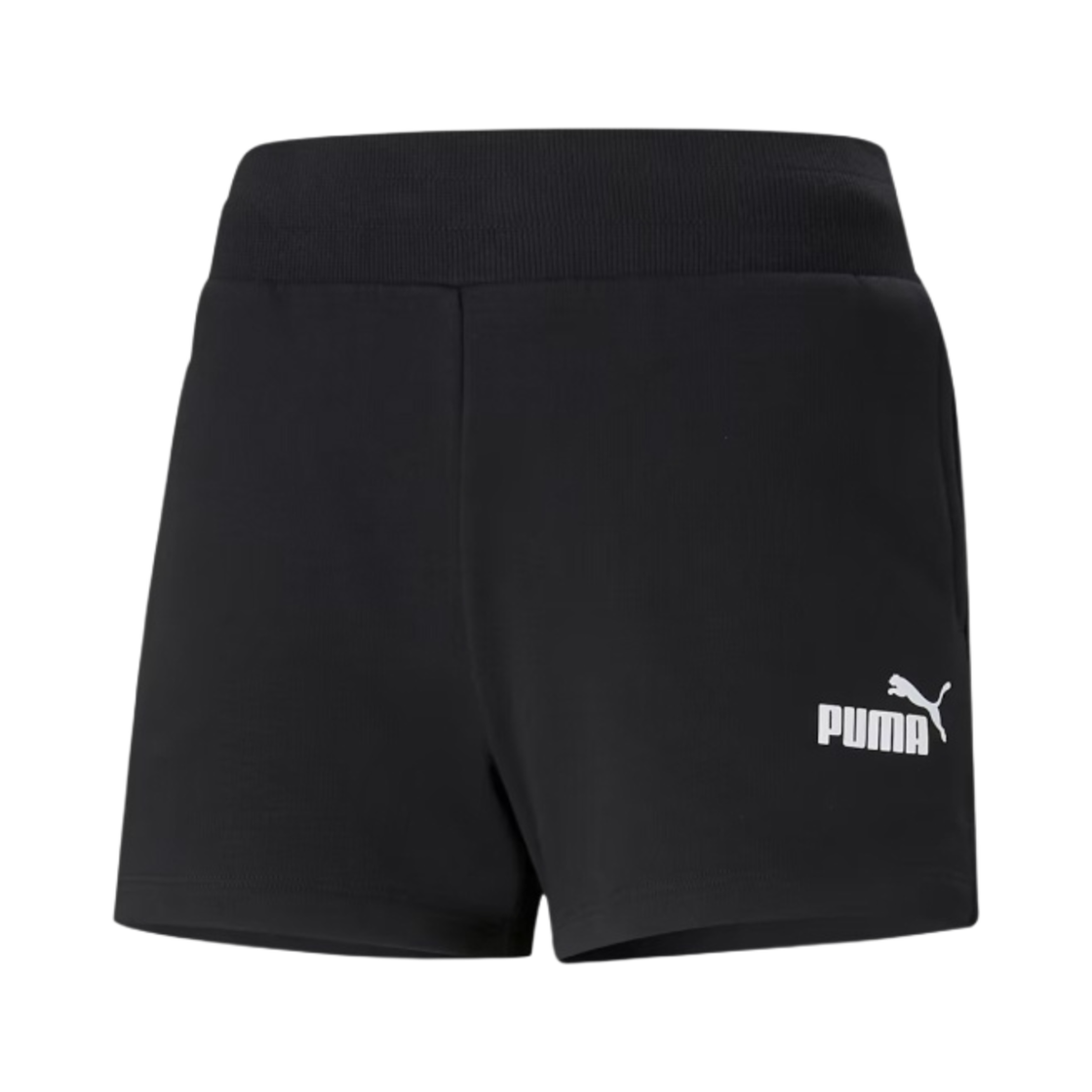 586824-01 (W) Puma Essentials Sweatshorts Black
