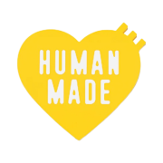 Human Made Heart Rubber Coaster Yellow