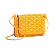Goyard Plumet Pocket Wallet Yellow
