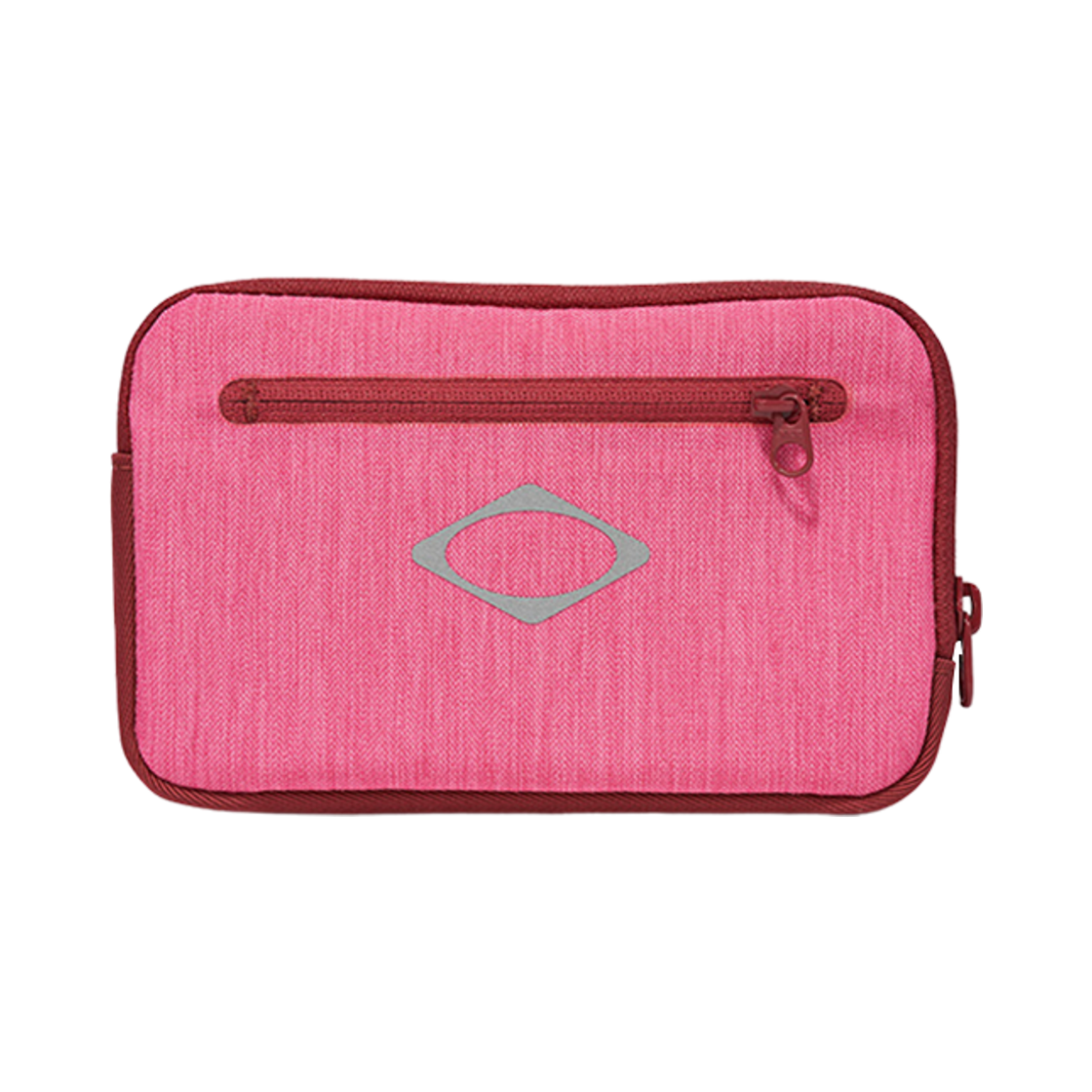 미스치프 롬버스 플랫 파우치 핑크 레드(Mischief Rhombus Flat Pouch Pink Red)