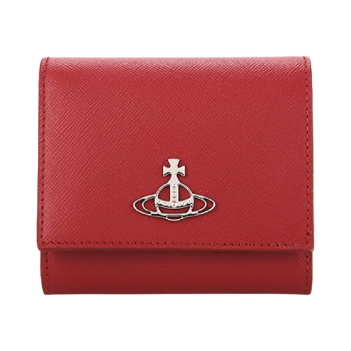 비비안 웨스트우드 데비 플랩 코인 퍼스 레드(Vivienne Westwood Debbie Flap Coin Purse Red) - 1