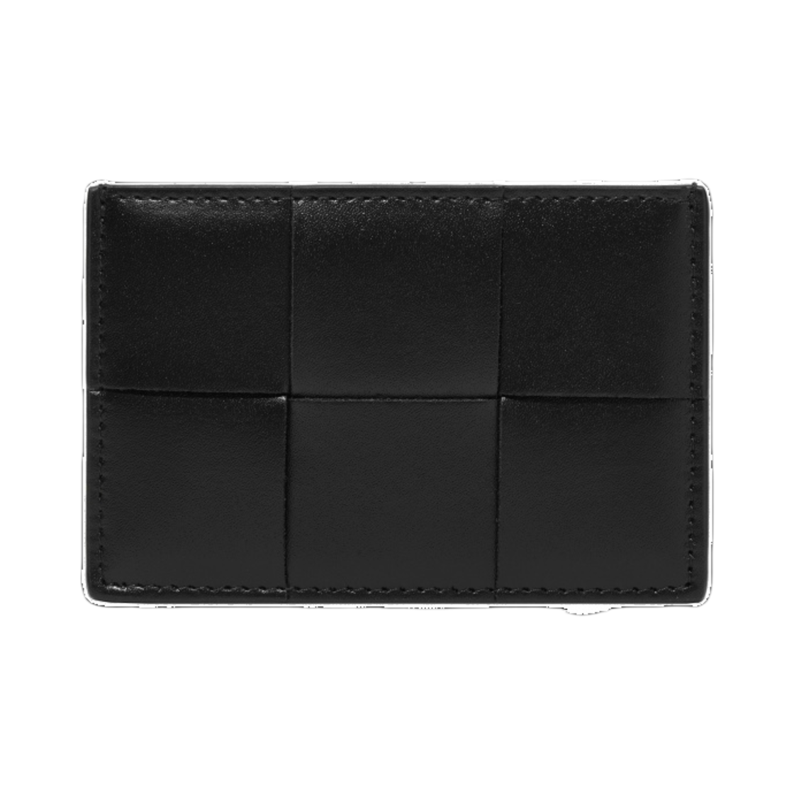 보테가 베네타 카드 케이스 카프스킨 블랙(Bottega Veneta Credit Card Case Calfskin Black)