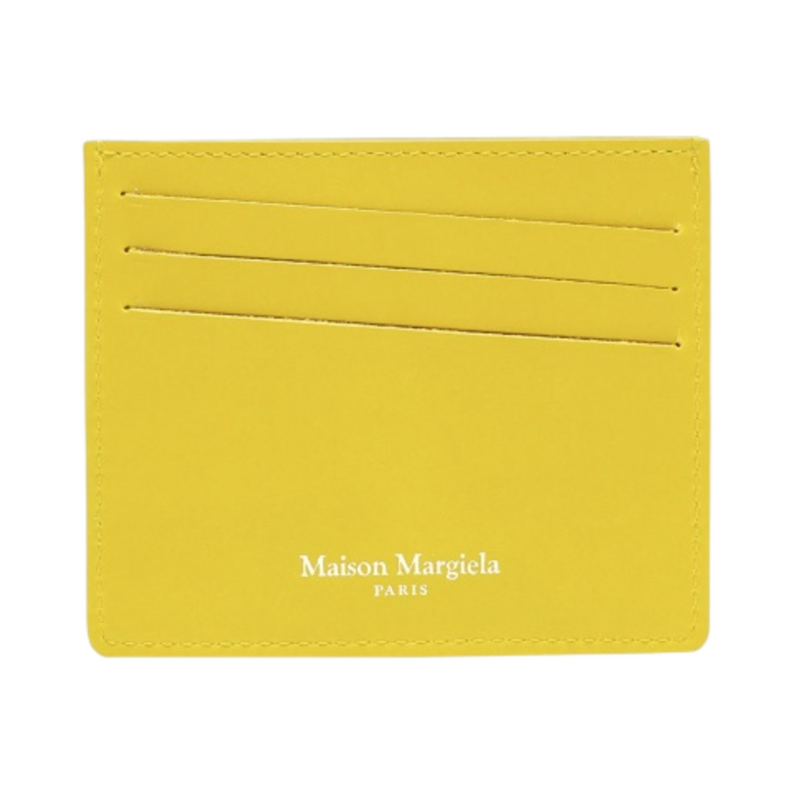 메종 마르지엘라 러버라이즈드 카드 홀더 옐로우(Maison Margiela Rubberised Card Holder Yellow) - 1