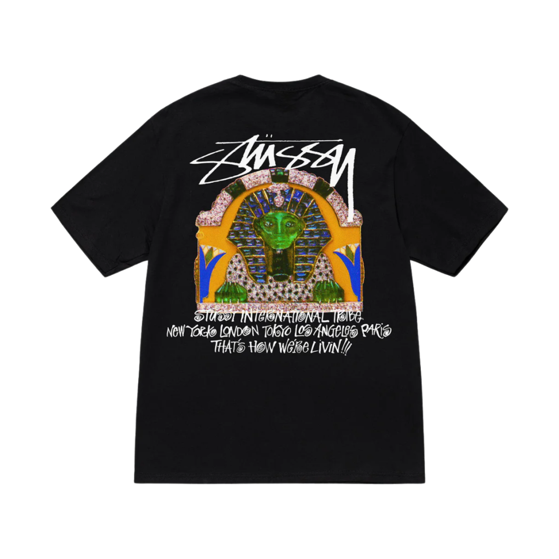 스투시 스핑크스 티셔츠 블랙 | Stussy | KREAM
