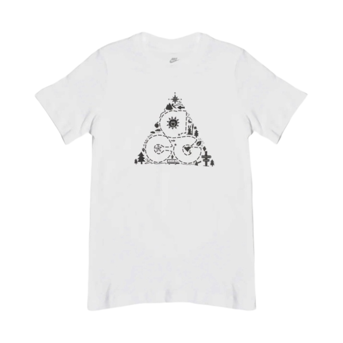 DR9602-100 (Kids) Nike ACG SS T-Shirt White