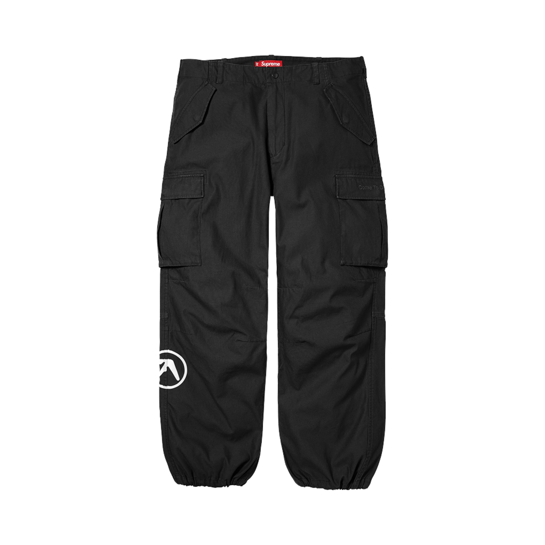 슈프림 치노 팬츠 블랙 스타 - 22SS | Supreme | KREAM