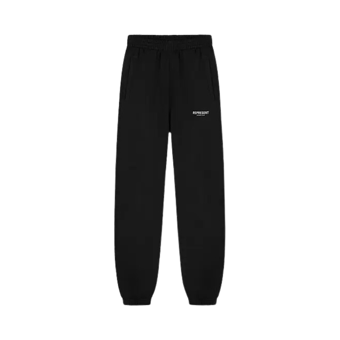 리프레젠트 오너스 클럽 릴렉스드 트레이닝 팬츠 블랙(Represent Owners Club Relaxed Training Pants Black)