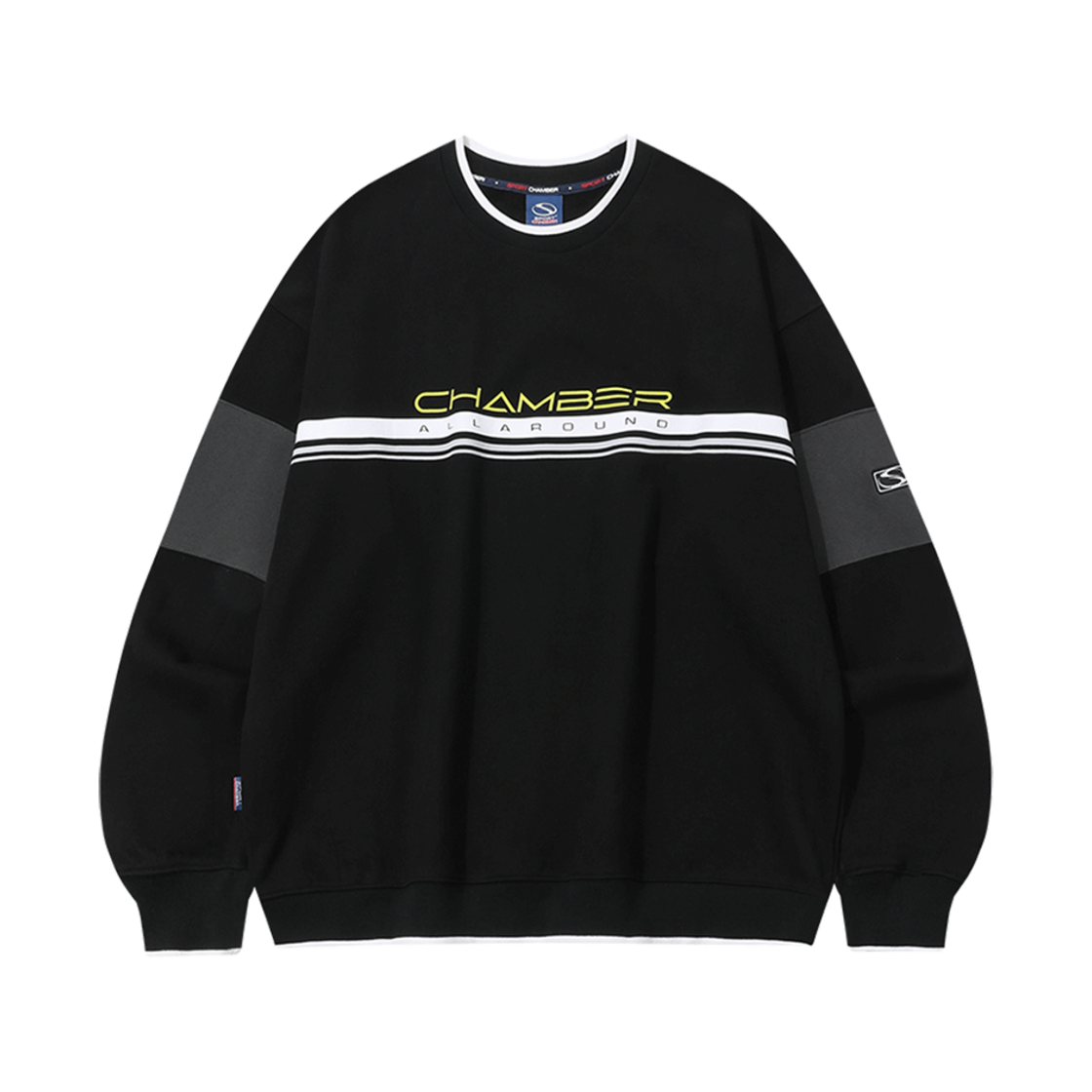 SCBDF1SWU01BK SPORT CHAMBER SC Block Sweatshirt Black