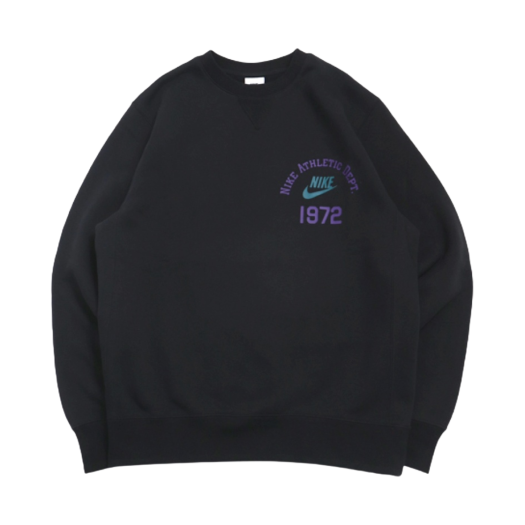 Nike NSW Club Fleece Crewneck Sweatshirt Black - Asia