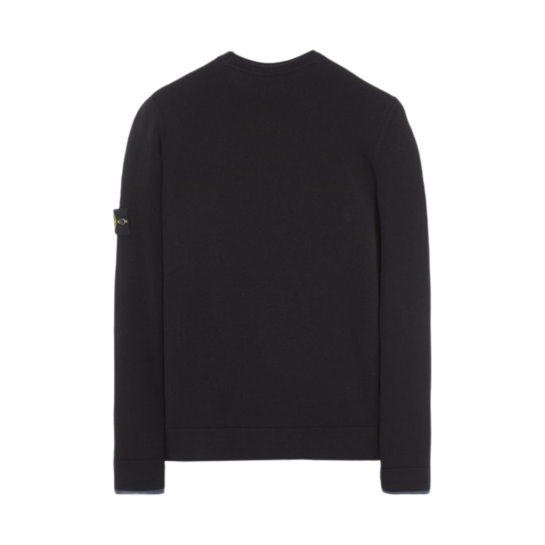 스톤 아일랜드 526A1 스타킹 스티치 스트레치 울 크루넥 니트 블랙 - 23FW(Stone Island 526A1 Stocking Stitch Stretch Wool Crewneck Knit Black - 23FW) - 2