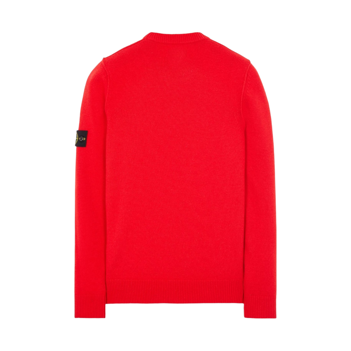 스톤 아일랜드 508A3 램스울 크루넥 니트 레드 - 22FW(Stone Island 508A3 Lambswool Crewneck Knit Red - 22FW) - 2