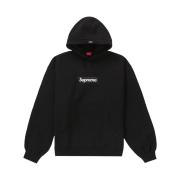 Supreme Box Logo Hooded Sweatshirt Black - 23FW