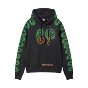 Stussy x Dries Van Noten Embroidered Hoodie Black