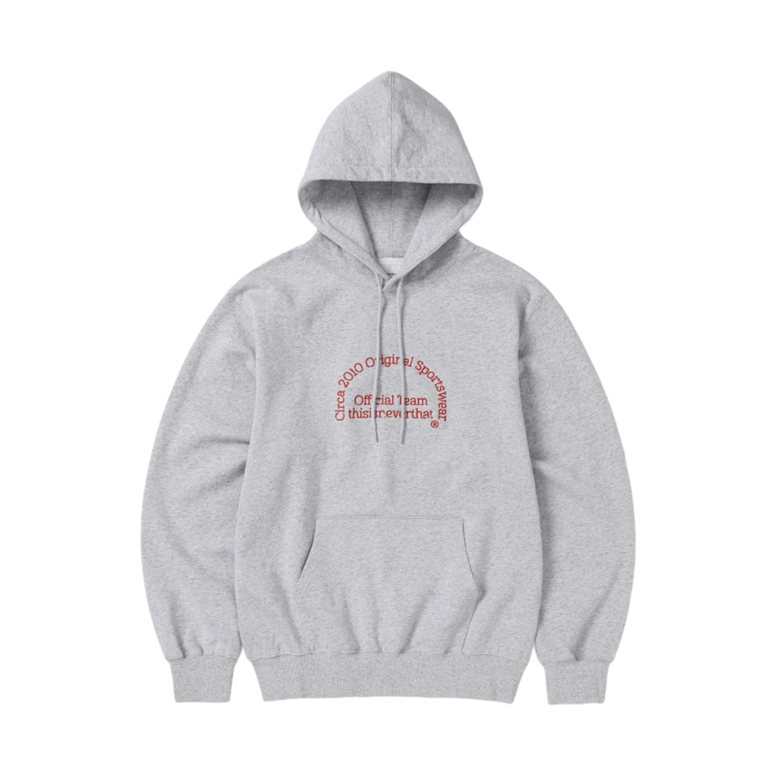 디스이즈네버댓 TNT 팀 후드 헤더 그레이(Thisisneverthat TNT Team Hoodie Heather Grey)