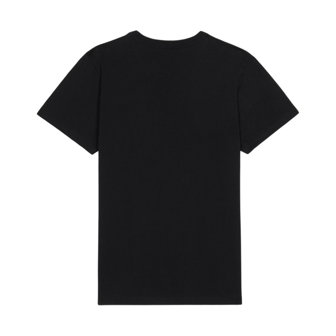 (W) 메종 키츠네 블루 앤서니 버릴 4 클래식 티셔츠 블랙((W) Maison Kitsune Blue Anthony Burrill 4 Classic T-Shirt Black) - 2