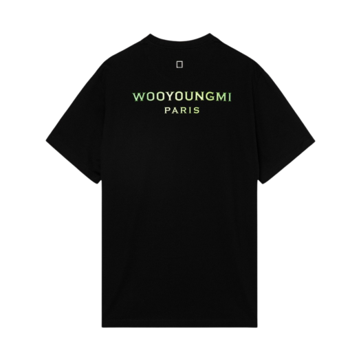 Wooyoungmi Gradation Back Logo T-Shirt Black - 23FW