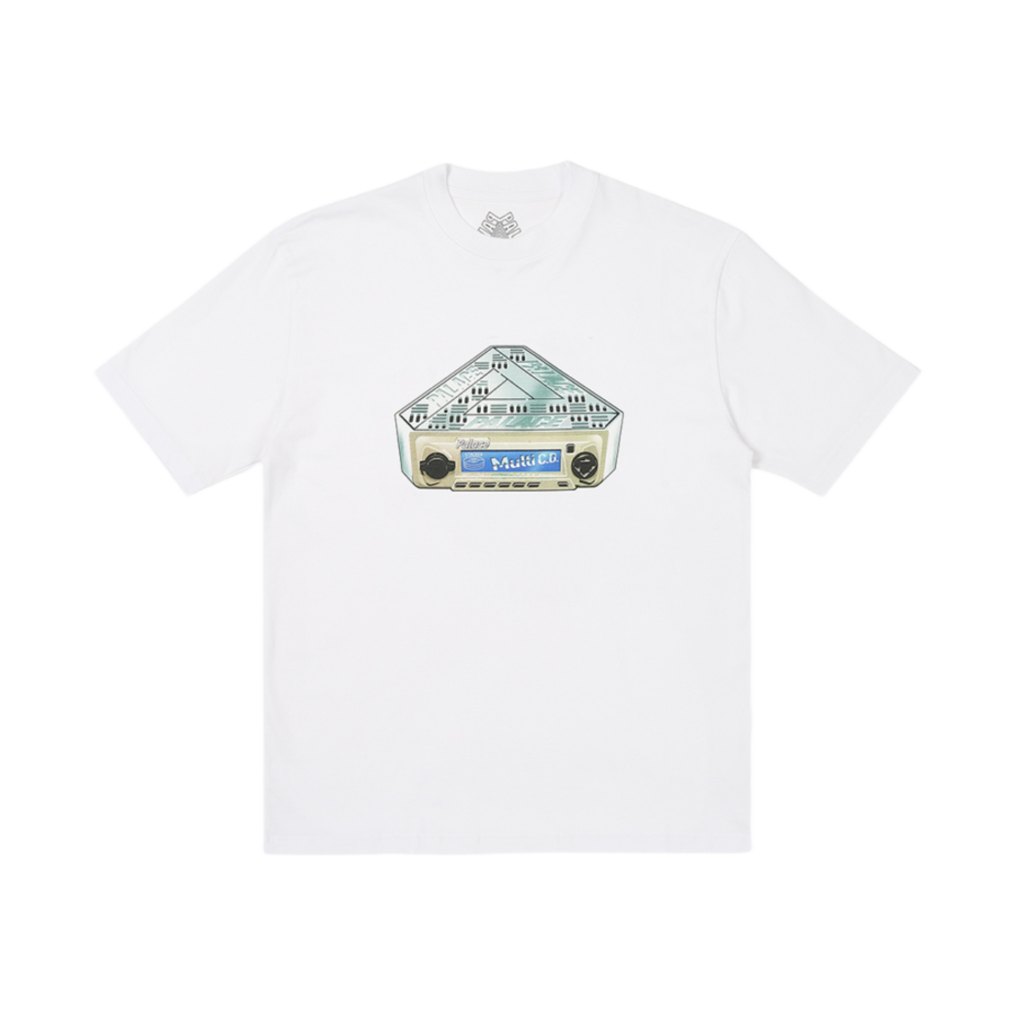 - Palace 4:20 AM T-Shirt White - 24SS