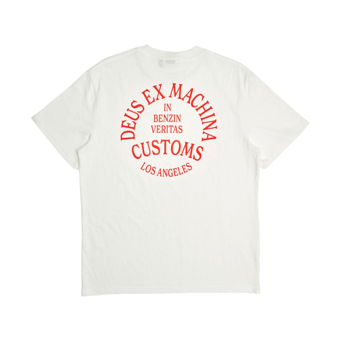 DMS241663C-VWH Deus Ex Machina Crossroad T-Shirt Vintage White