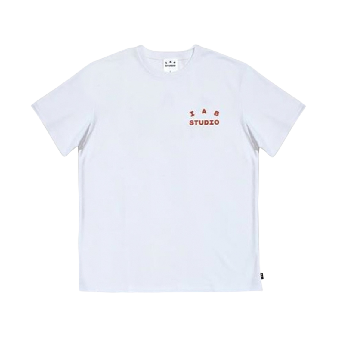 아이앱 스튜디오 x 두산 인프라코어 티셔츠 화이트(IAB Studio x Doosan Infracore T-Shirt White) - 1