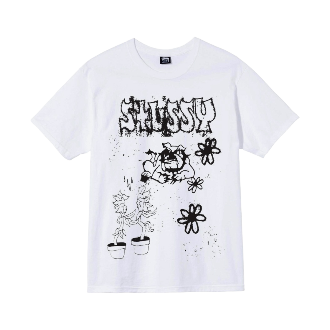스투시 배드 드림 티셔츠 화이트(Stussy Bad Dream T-Shirt White) - 1