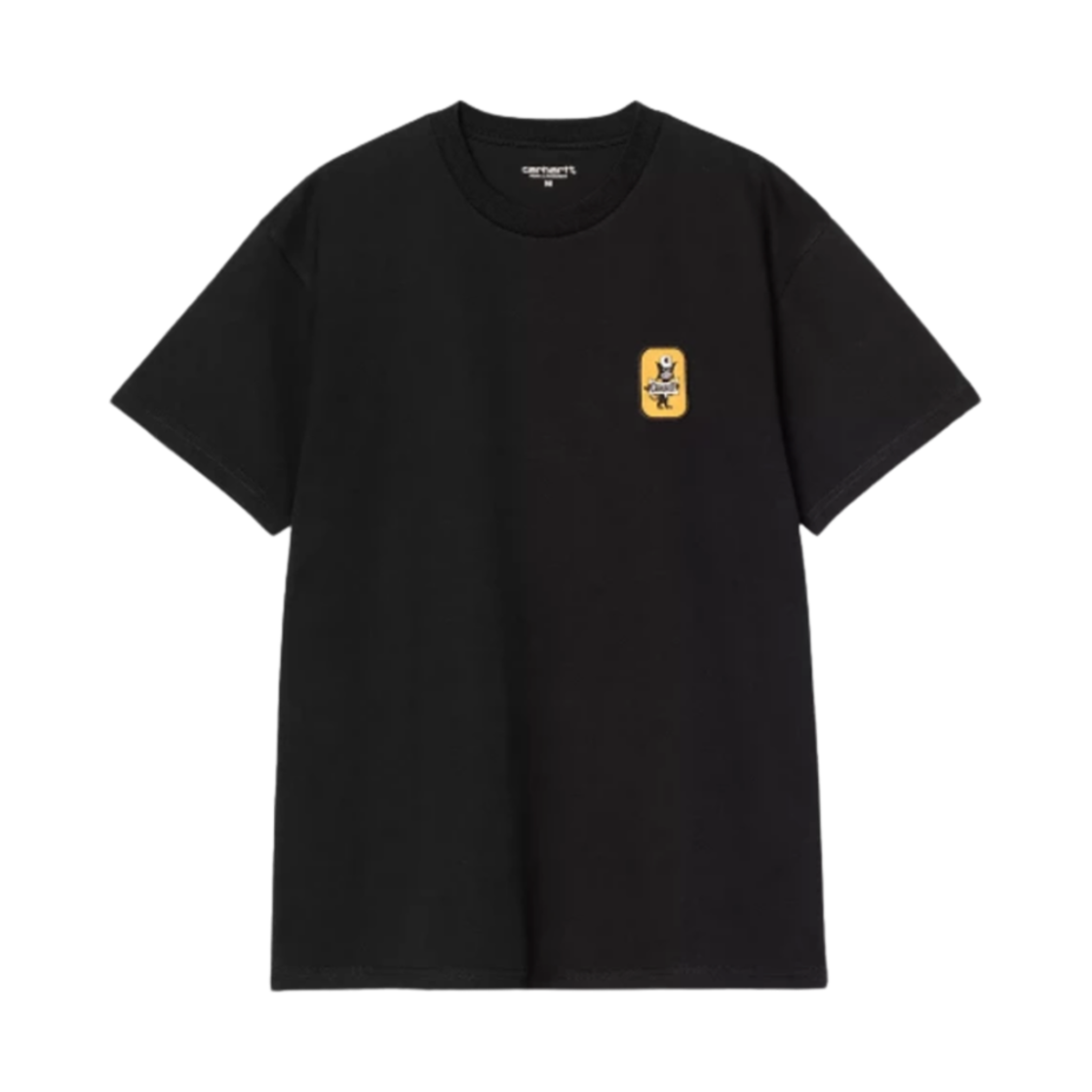 I033981-89-XX Carhartt WIP S/S Signal T-Shirt Black - 대표 이미지 #1