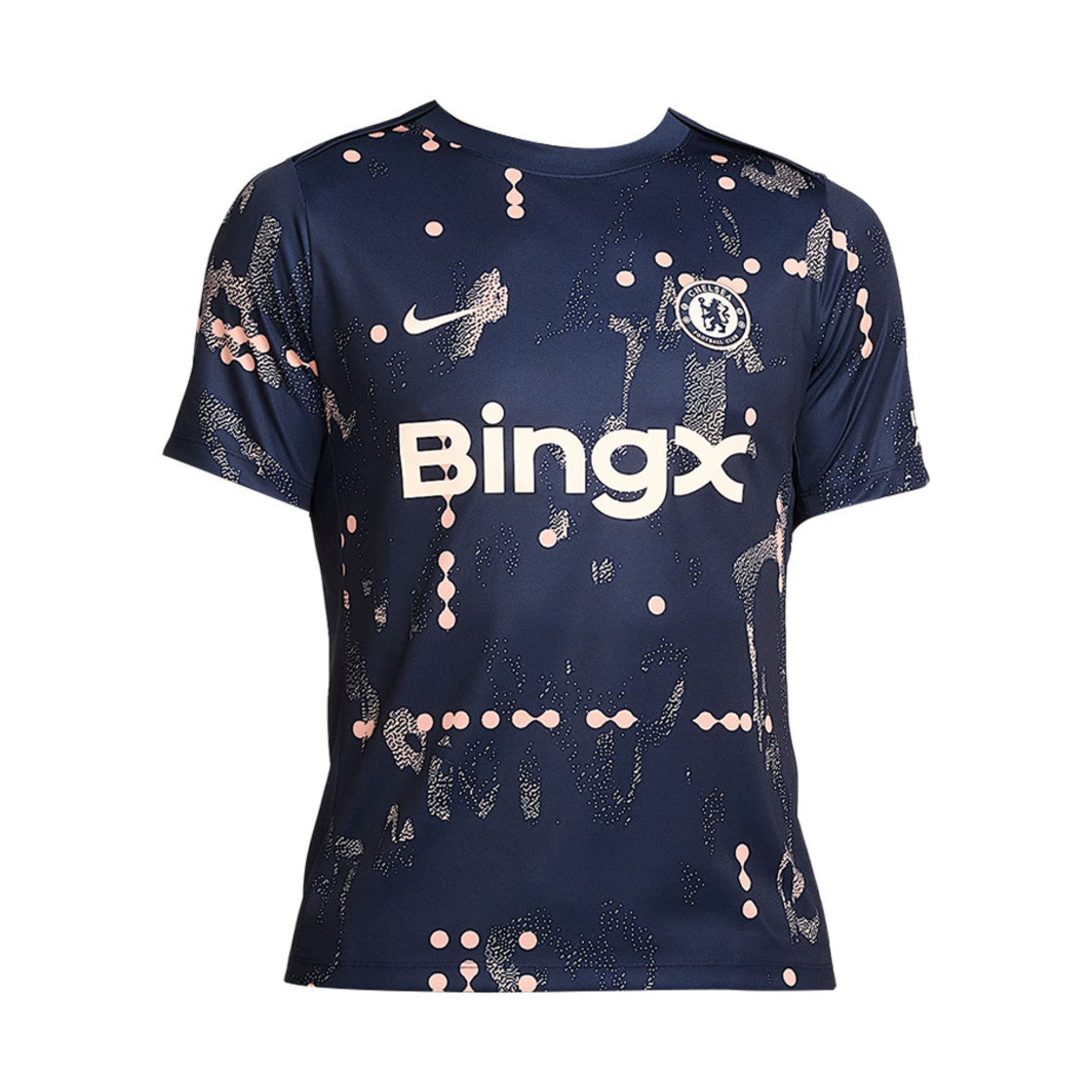 나이키 첼시 FC 아카데미 프로 SE 드라이핏 프리매치 저지 옵시디언 구아바 아이스 (논 마킹 버전)(Nike Chelsea FC Academy Pro SE Dri-Fit Pre-Match Jersey Obsidian Guava Ice (Non Marking Ver.))