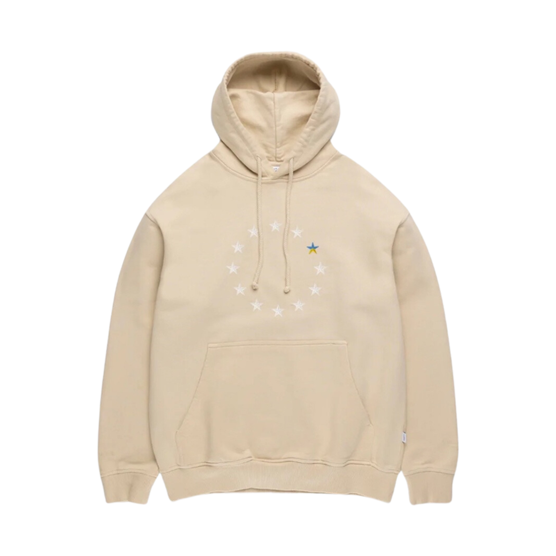 수베니어 오피셜 x 더스트 우크라이나 후드 베이지(Souvenir Official x Dust EUkraine Hoodie Beige)