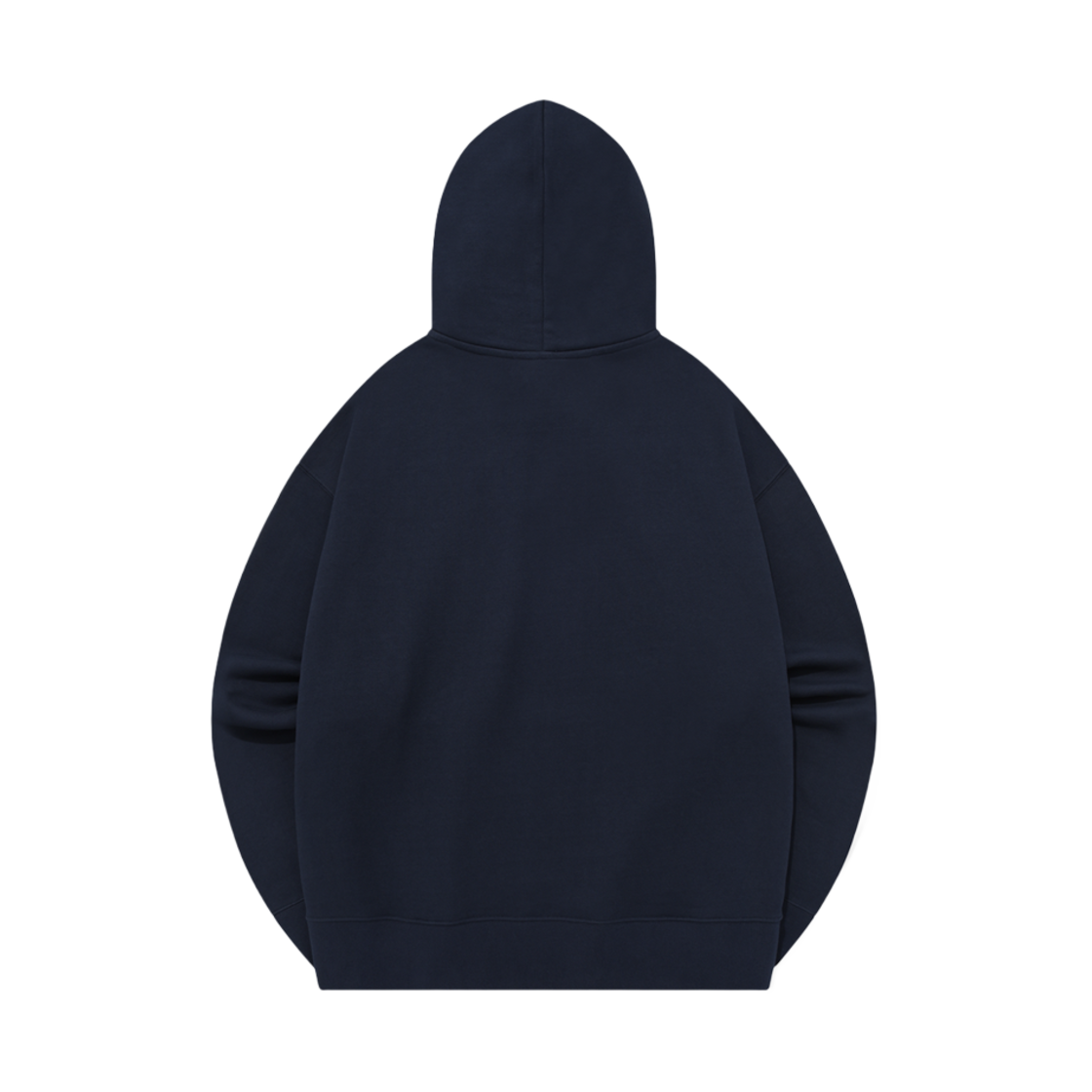커버낫 오버핏 스몰 어센틱 로고 후디 네이비(Covernat Oversized Fit Small Authentic Logo Hoodie Navy) - 2
