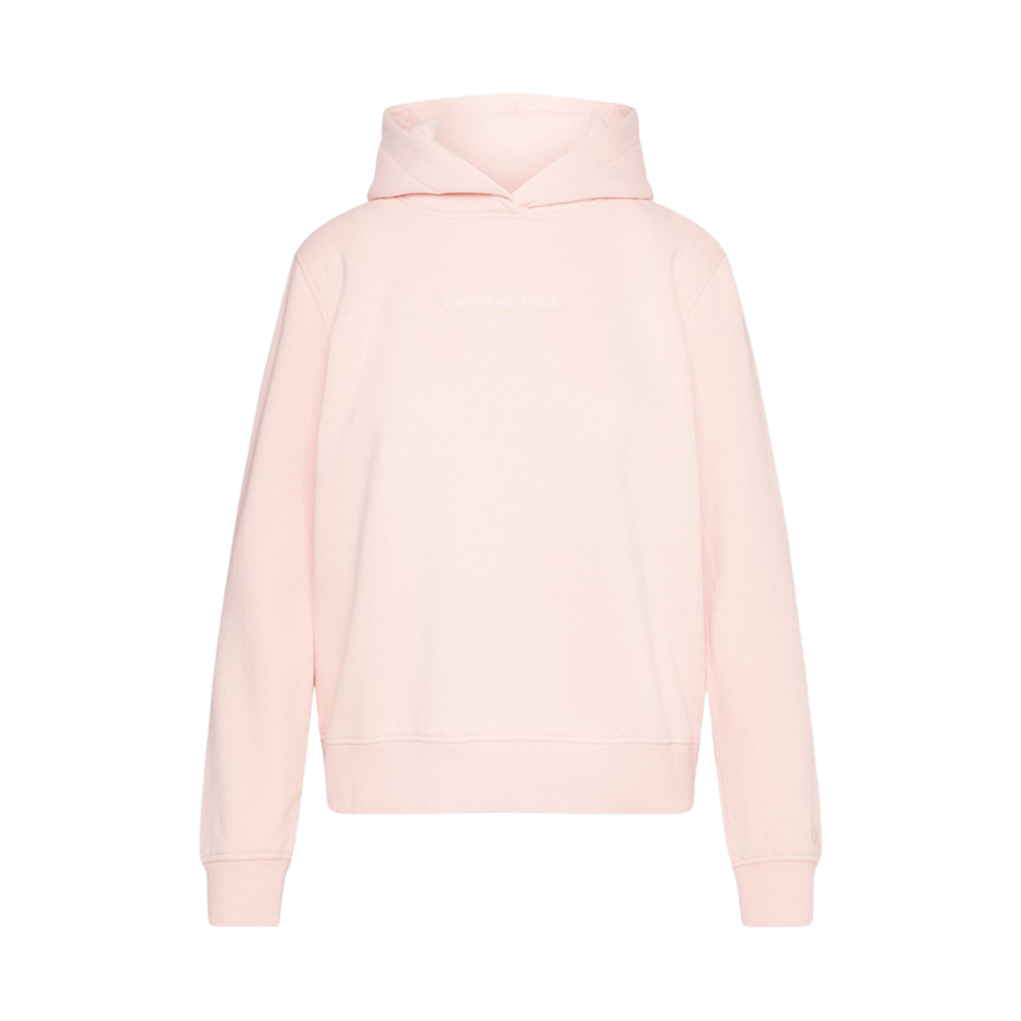 J20J221066TLV (W) Calvin Klein Logo Hoodie Faint Blossom