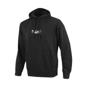 Nike Club Fleece Pullover Hoodie Black White - Asia