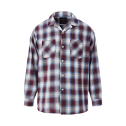 If Else Hombre Side Zip Shirt Red