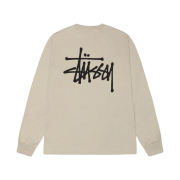 Stussy Basic Stussy LS T-Shirt Khaki 2023
