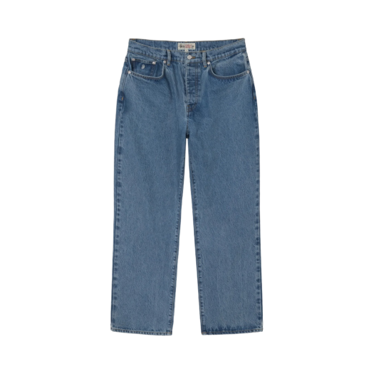 【Undermycar】Anti Fxxking Logo Play Brush Washed Wide Jeans Undermycar MU26 WIDE BRUSH WASHED JEANS – DALAC SEOUL