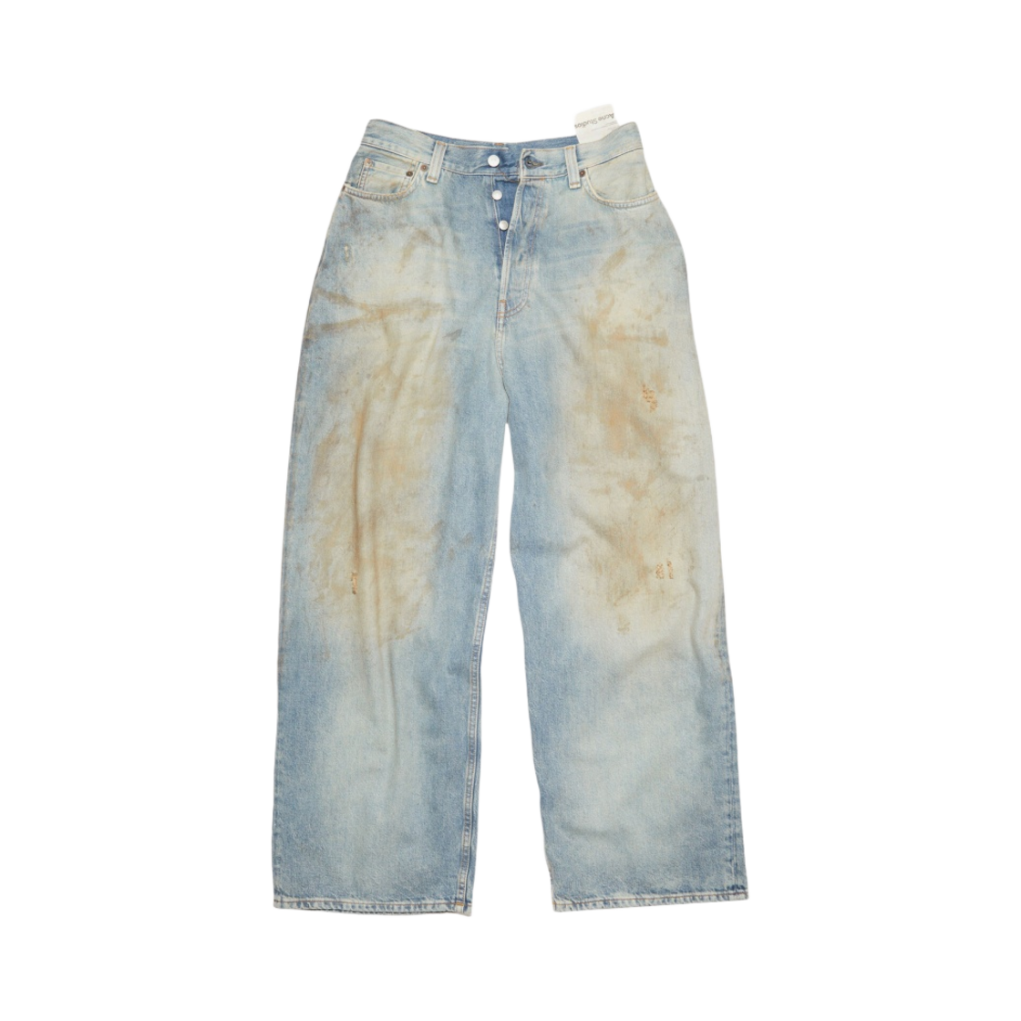 아크네 스튜디오 슈퍼 배기핏 진 2023 미드 블루