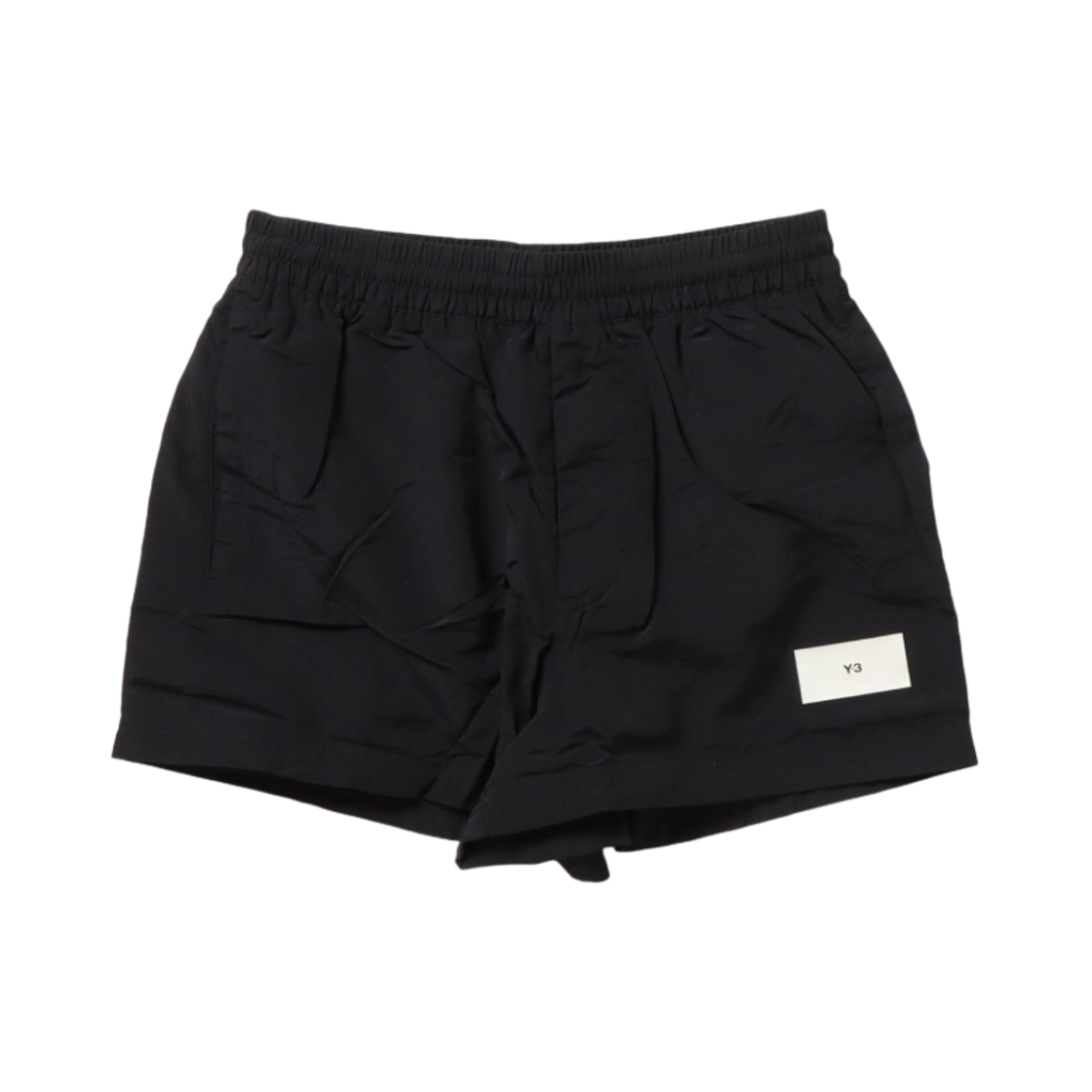 H63017 Y-3 Short Swim Shorts Black - 대표 이미지 #1