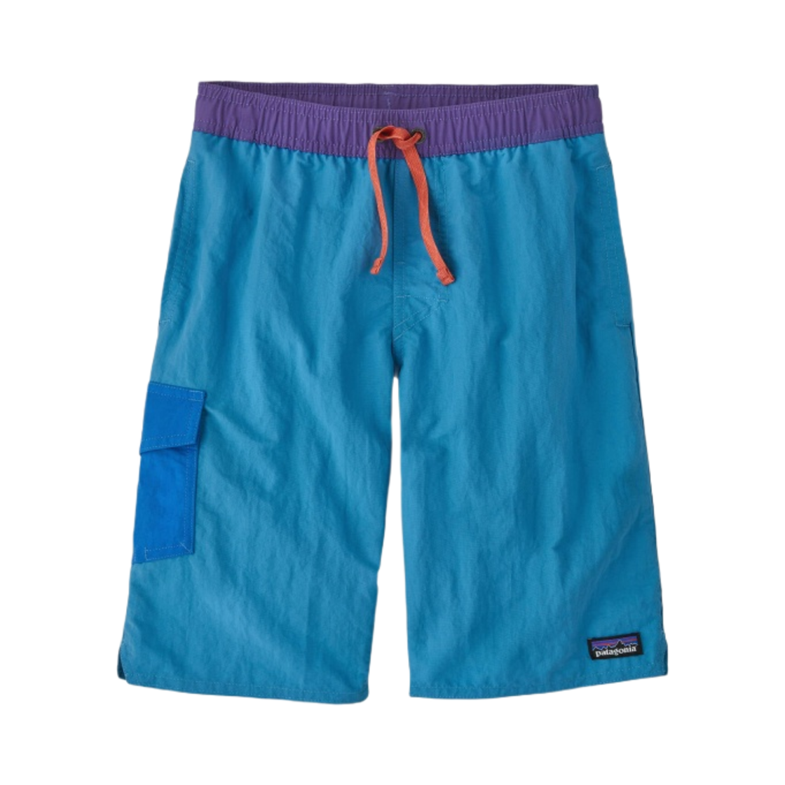 (키즈) 파타고니아 배기스 보드쇼츠 9인치 라인드 아나카파 블루((Kids) Patagonia Baggies Boardshorts 9 Inch Lined Anacapa Blue) - 1