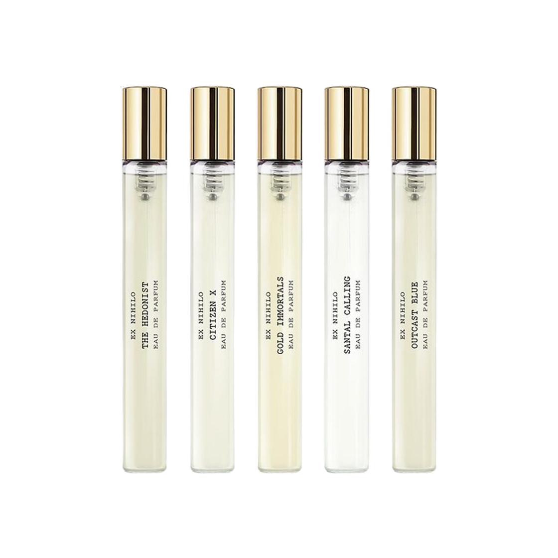 엑스니힐로 패시네이션 오 드 퍼퓸 트래블 세트 7.5ml x 5(Ex Nihilo Fascination Eau De Parfum Travel Set 7.5ml x 5)