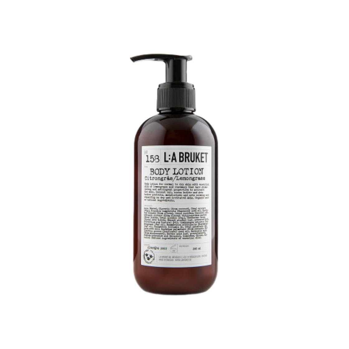 라부르켓 바디 로션 153 레몬그라스 240ml(L:a Bruket Body Lotion 153 Lemongrass 240ml)