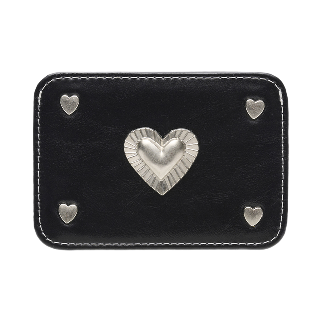 르마스크 파이 하트 슬림 카드지갑 블랙(Le Masque Pie Heart Slim Card Wallet Black)
