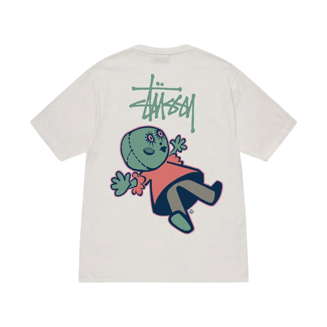 스투시 돌리 피그먼트 다이드 티셔츠 내츄럴(Stussy Dollie Pigment Dyed T-Shirt Natural)