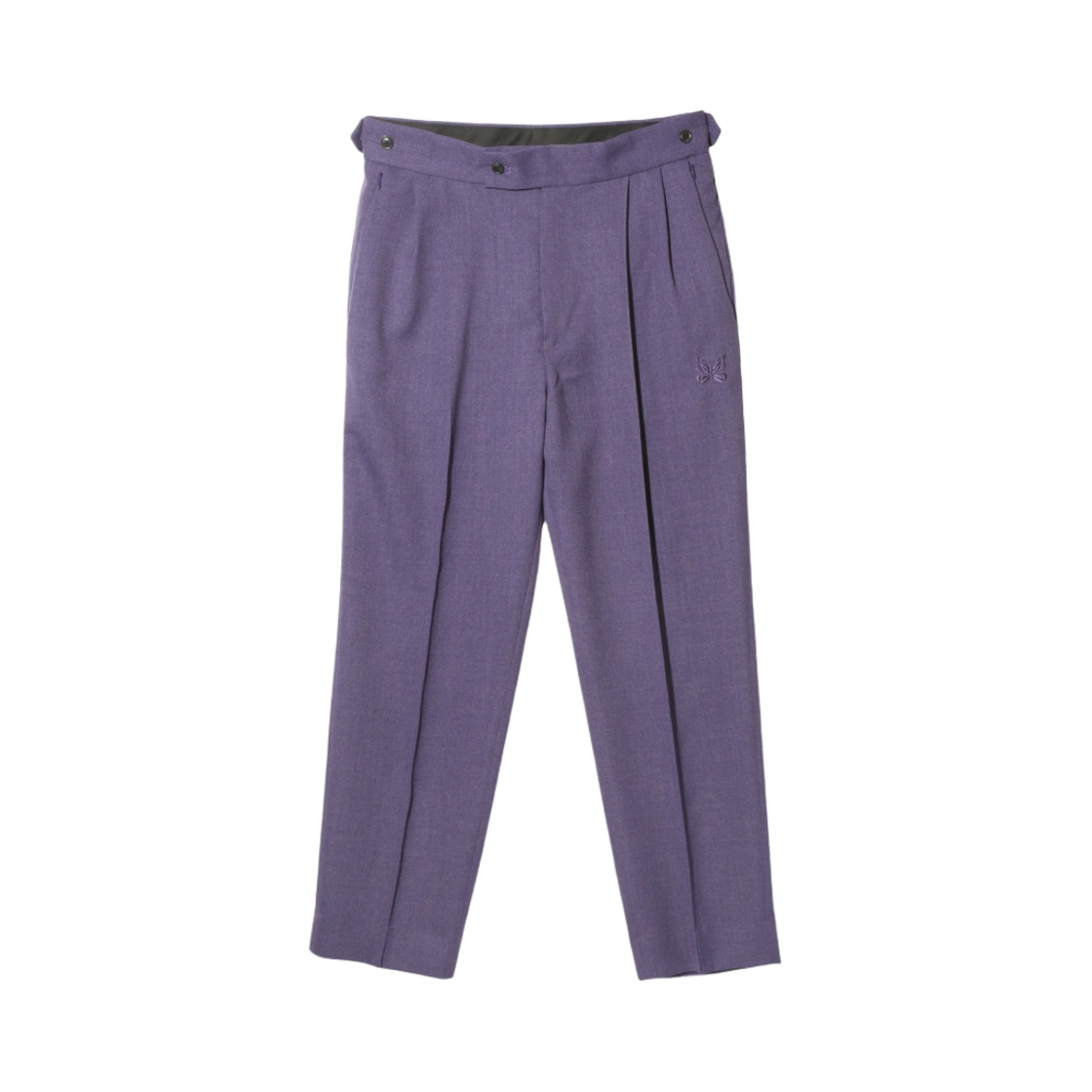 니들스 턱 사이드 탭 트라우저 폴리 도비 클로스 퍼플(Needles Tucked Side Tab Trouser Poly Dobby Cloth Purple) - 1