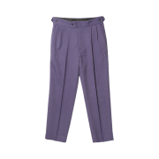 Needles Tucked Side Tab Trouser Poly Dobby Cloth Purple