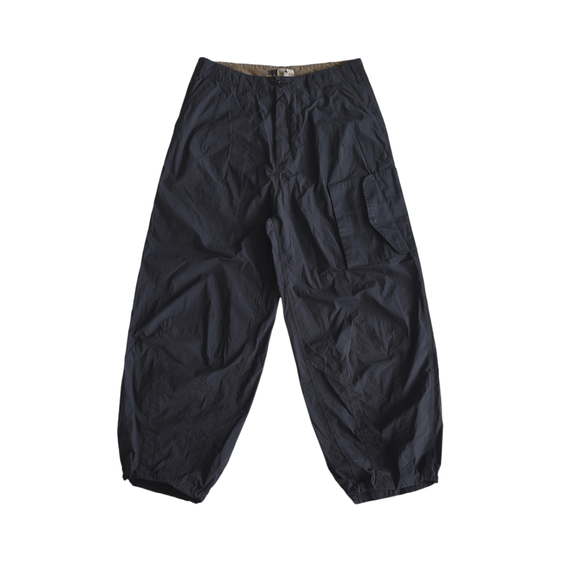 텐씨 포켓 나일론 트라우저 블랙(Ten C Pocket Nylon Trousers Black)